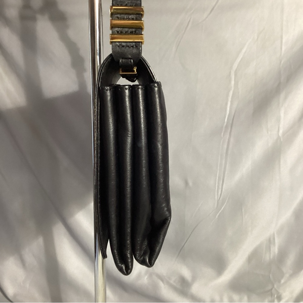 Mcm Snake Python Embossed Leather Fold Over Clutc… - image 7